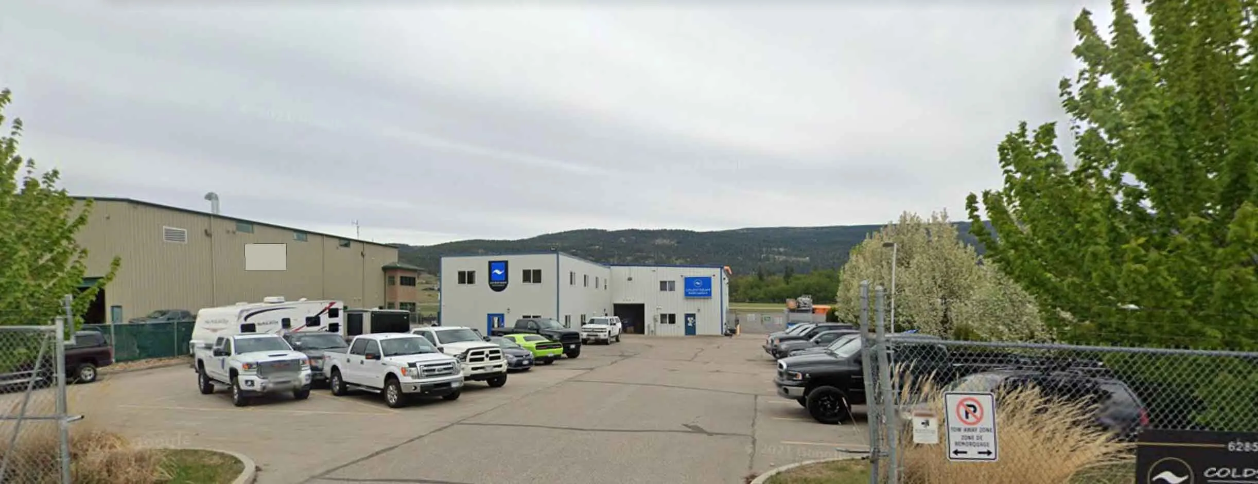 Coldstream Helicopters base at Kelowna International Airport